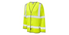 Fremington ISO 20471 Cl 3 Coolviz Sleeved Waistcoat HV Yellow